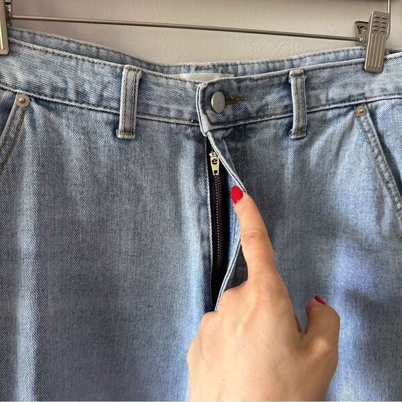 The Frankie Shop Kai Cargo Denim Pants - Picture 7 of 12